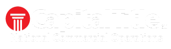 national commercial operations capital title logo in white letters