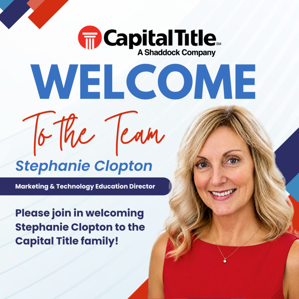Please Welcome Stephanie Clopton