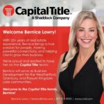 Please Welcome Bernice Lowry