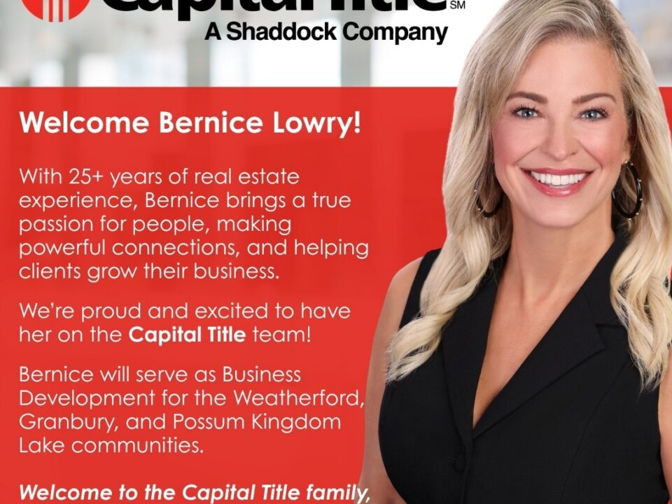 Please Welcome Bernice Lowry